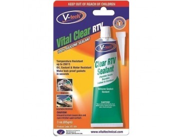 V-Tech Vital Clear RTV Gasket Makers-85gm