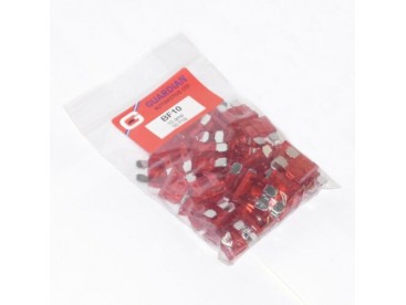 Blade Fuses 10 Amp Standard - 50 Pieces