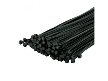 Black Cable Ties 4.8 x 430mm - 100 Pieces 