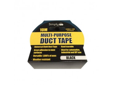 Multi Purpose Duct Tape - Black 10M
