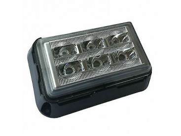 LED 9-36V Amber flashing warning strobe light