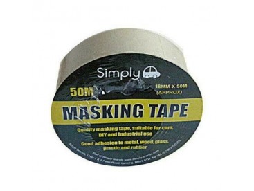 Masking Tape 36mm x 50M 6 Pack 