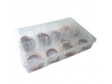 Large Copper Washers 18-35mm Assorted 90 Pieces