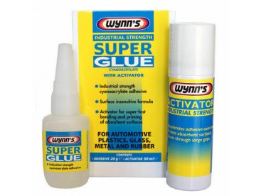 Super Glue with Activator by Wynns