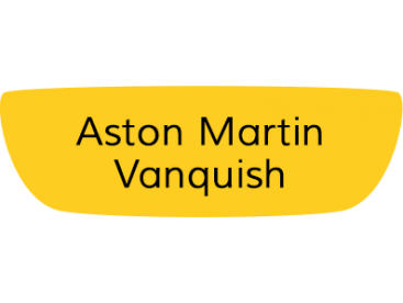 Aston Martin Vanquish Rear Plate