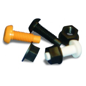 Plastic Nuts and Bolts (Pack Size 100)
