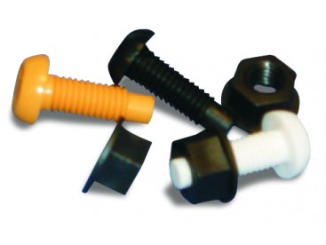 Plastic Nuts and Bolts (Pack Size 100)